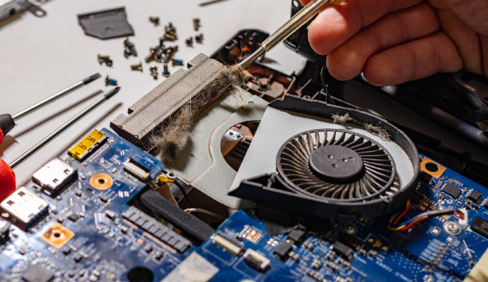 Repairing electronic device