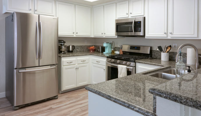 A fridge in home