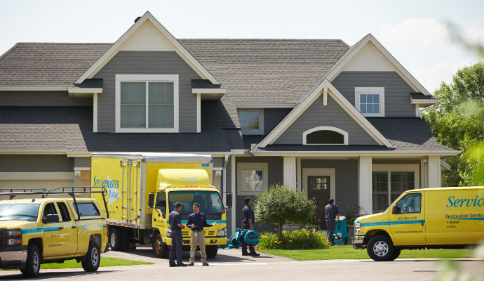 Servicemaster service vehicle