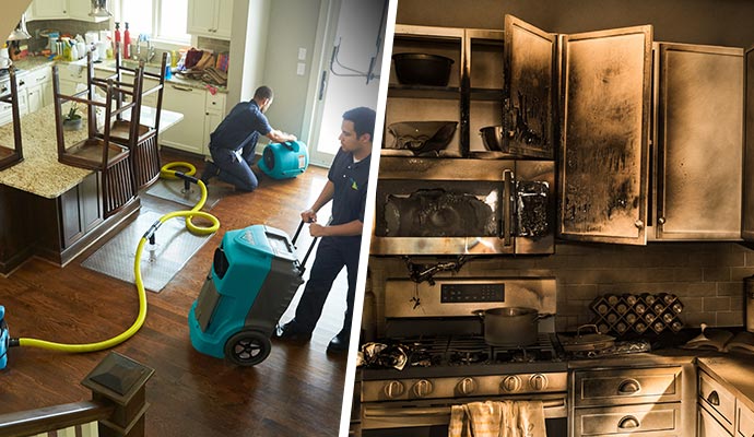 water and fire damage restoration